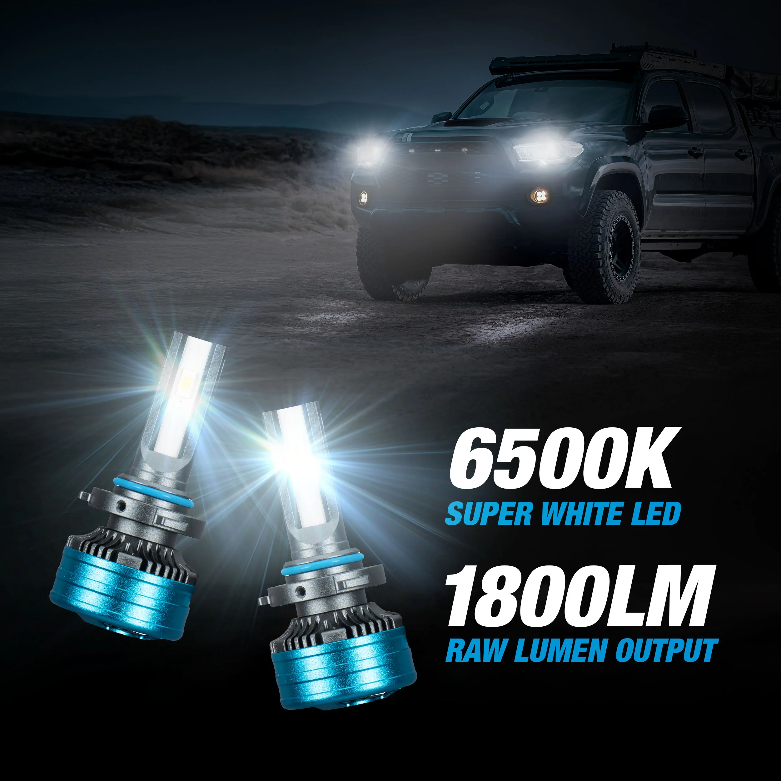 PRO+ ULTRABRIGHT LED FOG LIGHT SET - H13 / 9008 - Image 5