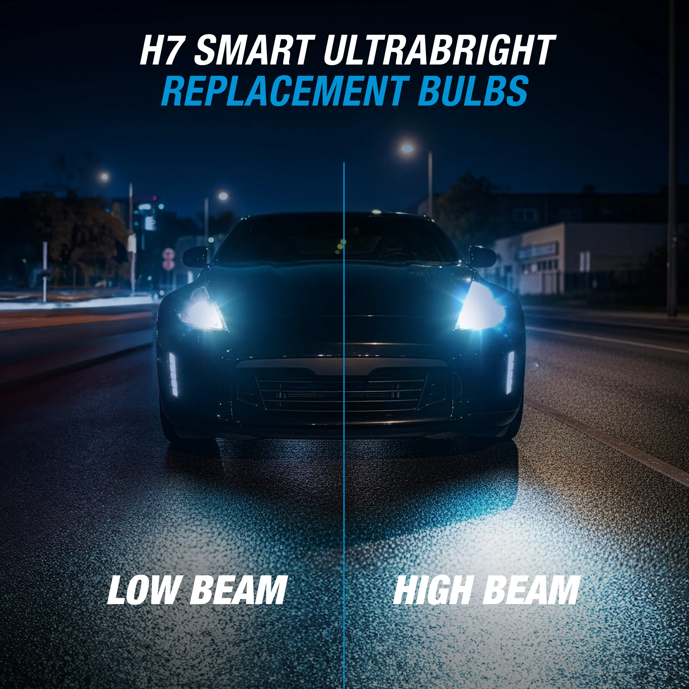 ULTRABRIGHT LED FOG LIGHT SET -  H7 - Image 3