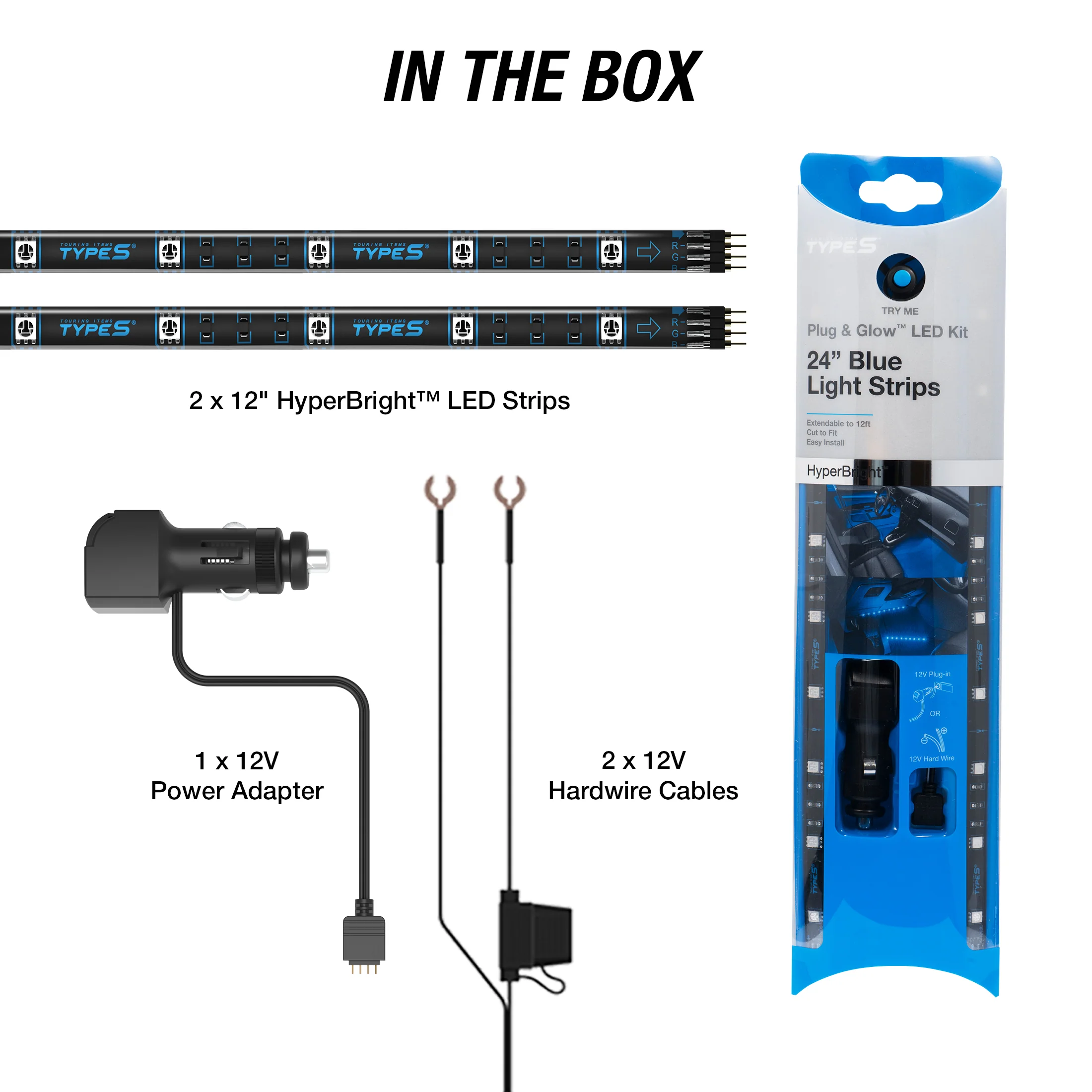 TYPE S HyperBright™ 24" LED Lighting Kit (Blue) - Image 6