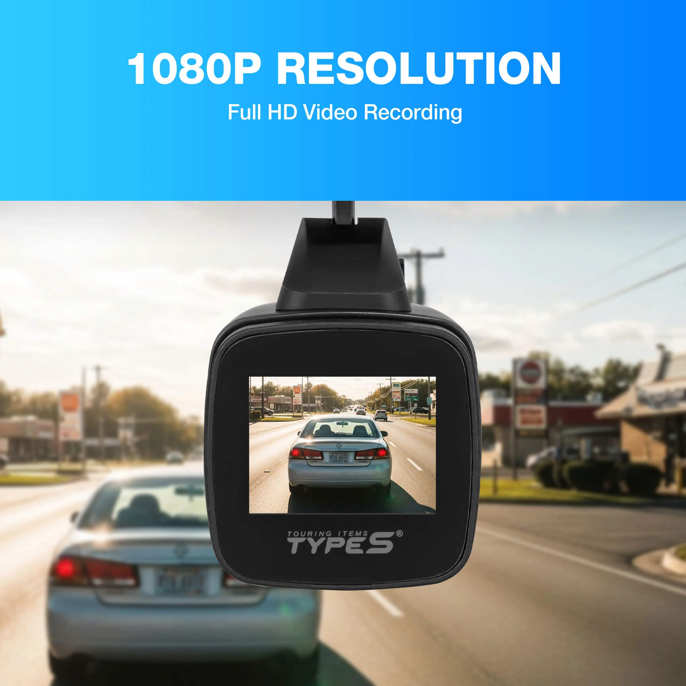 TYPE S S100 1080p Full HD Dashcam - Image 3