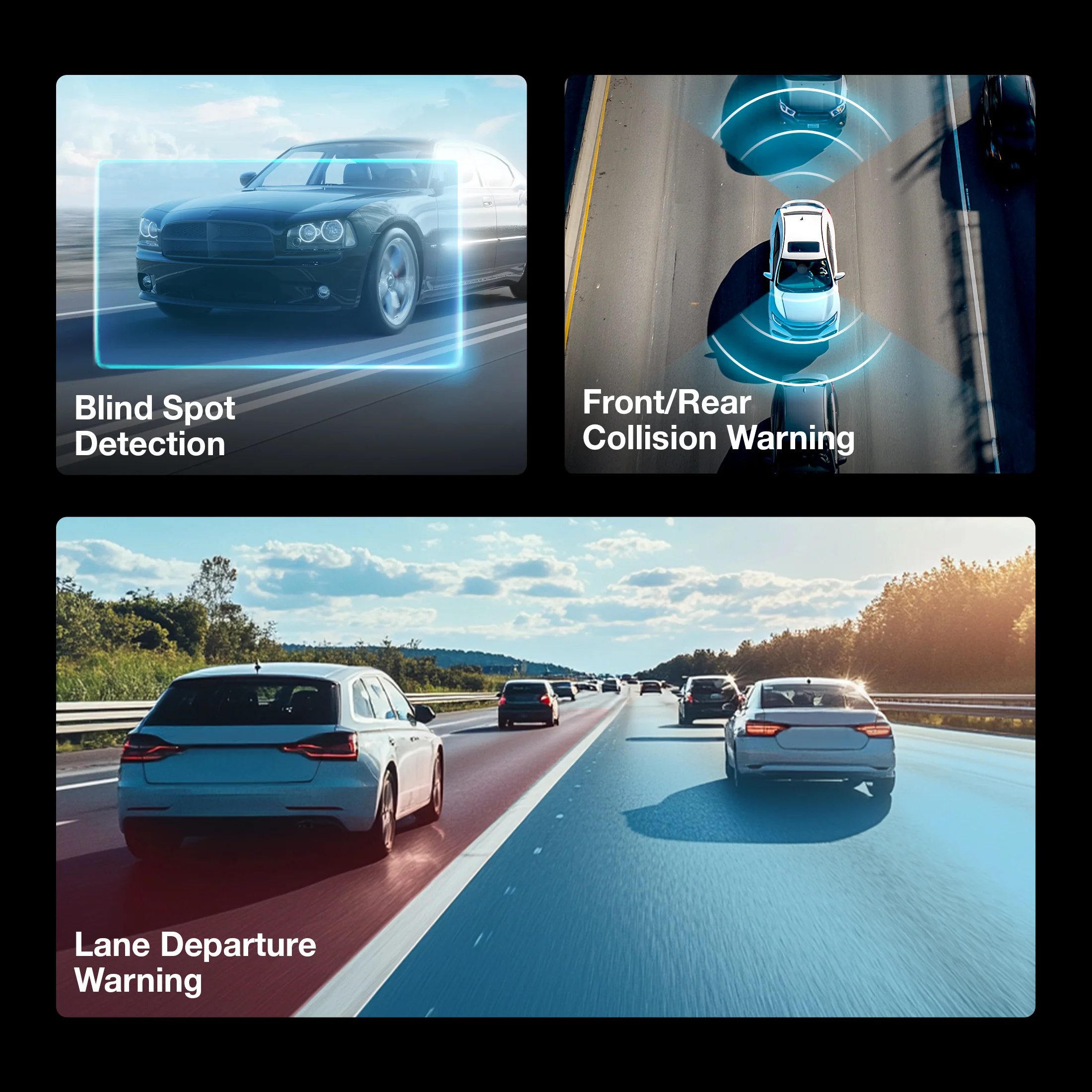 TYPE S T400 PLUS 4K AI Dash Cam with Full-Coverage Advanced Driver Assistant - Image 3