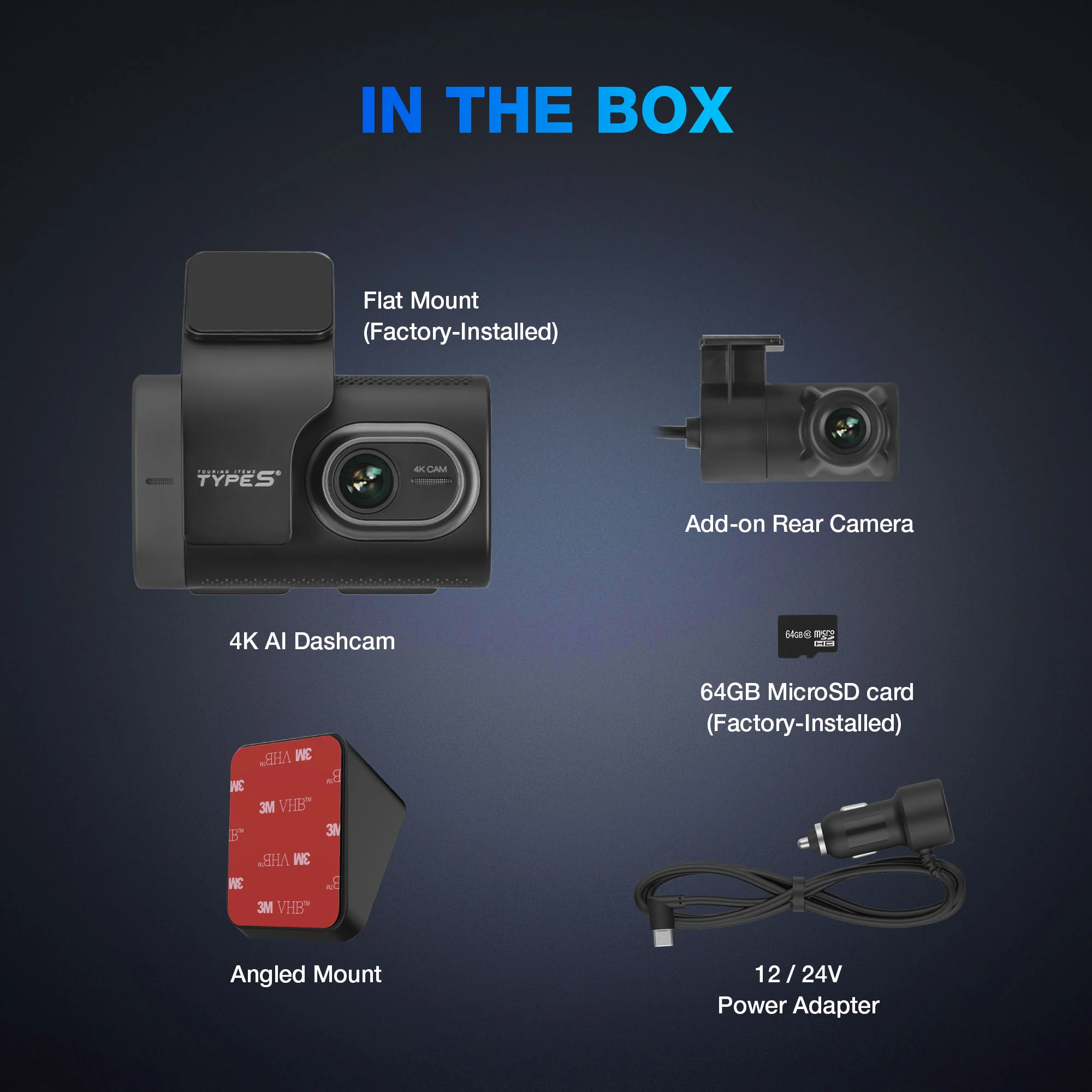 TYPE S T400 PLUS 4K AI Dash Cam with Full-Coverage Advanced Driver Assistant - Image 7